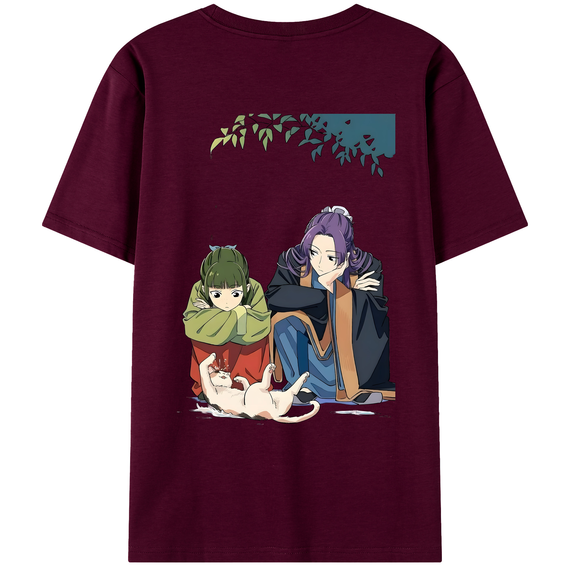 （画像用） 薬屋のひとりごと The Apothecary Diaries レディース半袖Tシャツ(バックプリント)